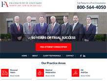 Tablet Screenshot of faslaw.com